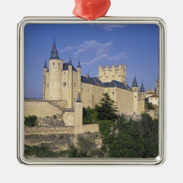 Ornement Carré Argenté Alcazar, Ségovie, Castille Leon, Espagne (Devant)