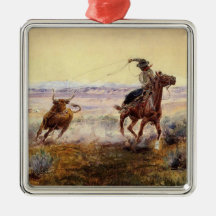 « Au bord de l'étang » par Charles M. Russell
