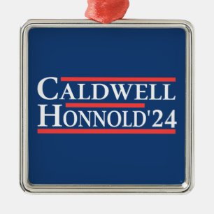Ornement Carré Argenté Caldwell Honnold 2024