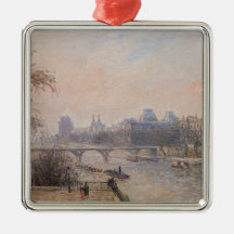 Camille Pissarro - La Seine et le Louvre