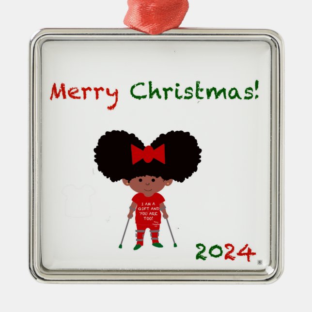 Ornement Carré Argenté Ceramic square (Devant)