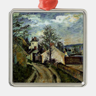 Ornement Carré Argenté Cezanne - Maison du Dr Gachet à Auvers