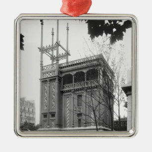 Ornement Carré Argenté Chambre phénicienne, exposition universelle, Pari