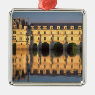 Ornement Carré Argenté Château de Chenonceau, Cher, Loir-et-Cher,