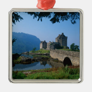 Ornement Carré Argenté Château d'Eilean Donan, Highlands, Écosse 2