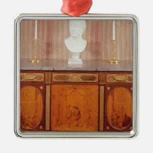 Ornement Carré Argenté Commode, 1776-79