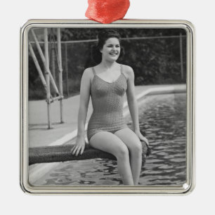 Ornement Carré Argenté Conseil de plongée