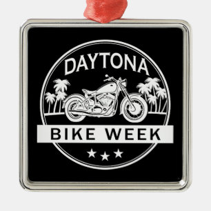 Ornement Carré Argenté Daytona Moto Week