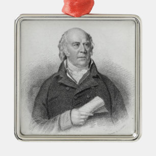 Ornement Carré Argenté Dièse de William, gravé par J. Thomson