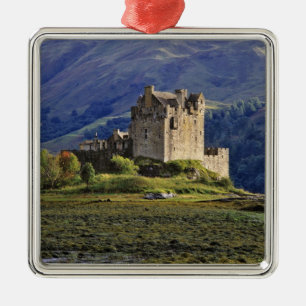 Ornement Carré Argenté Écosse, Highland, Wester Ross, Eilean Donan 3