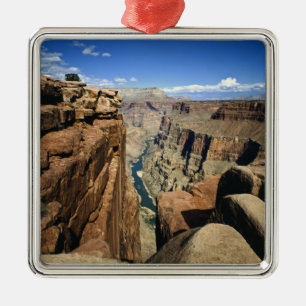 Ornement Carré Argenté États-Unis, Arizona, Grand Canyon National Park,