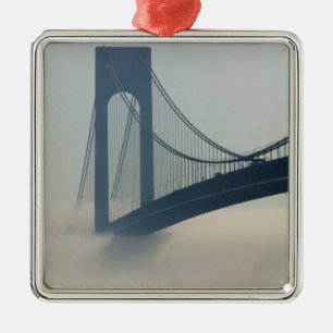Ornement Carré Argenté États-Unis, New York, New York, Staten Island :