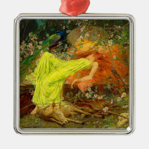 Ornement Carré Argenté Fairy Tale Arthur Wardle