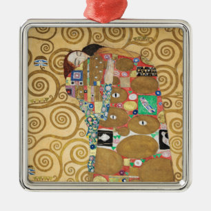 Ornement Carré Argenté Gustav Klimt - Réalisation, Stoclet Frieze