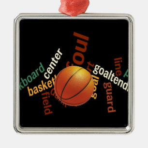 Ornement Carré Argenté Hoops Basketball Sport Fanatics.jpg