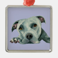 Illustration douce de chien de Terrier de pitbull