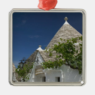 Ornement Carré Argenté Italie, Pouilles, Alberobello, Terre des Trulli, 2