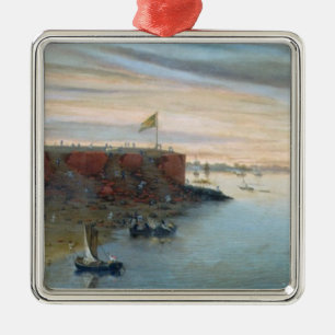 Ornement Carré Argenté Itapiru, Paraguay, 1866 (huile sur la toile)