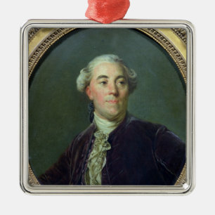 Ornement Carré Argenté Jacques Necker c.1781