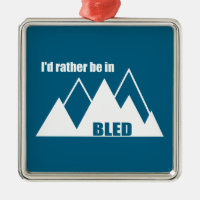 Je préférerais être à Bled Slovénie Mountain