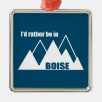 Je Préférerais Être À Boise Idaho Mountain
