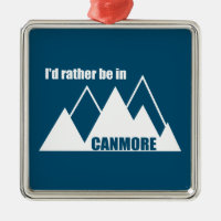 Je Préférerais Être À Canmore Mountain