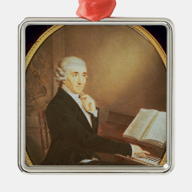 Ornement Carré Argenté Joseph Haydn c.1795 (Devant)