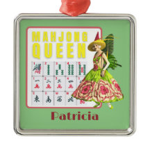 Kitschy Mahjong Reine Personnalisée