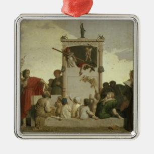 Ornement Carré Argenté La comédie humaine, c.1852