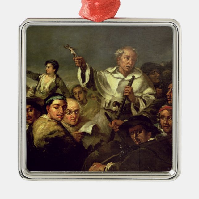 Ornement Carré Argenté La révolution (Devant)