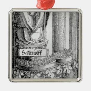 Ornement Carré Argenté La voûte triomphale