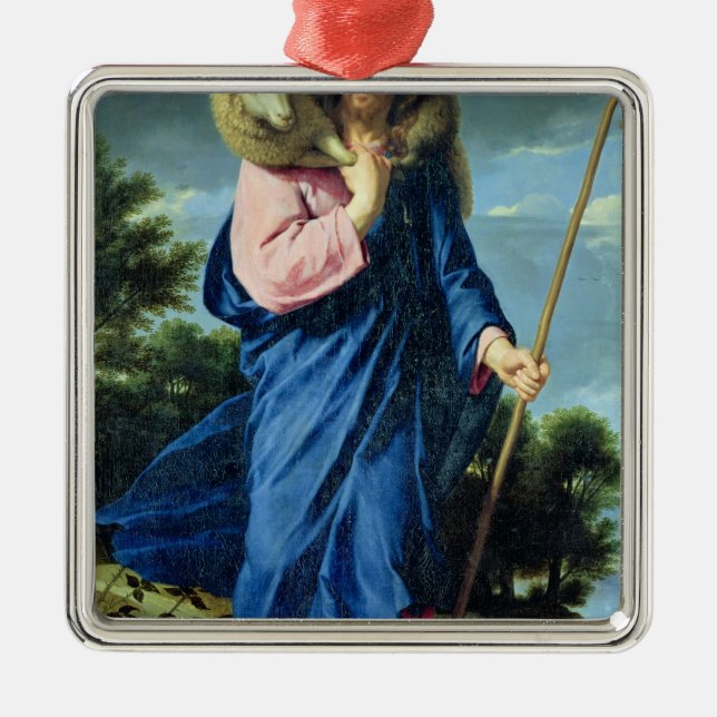 Ornement Carré Argenté Le bon berger, c.1650-60 (Devant)