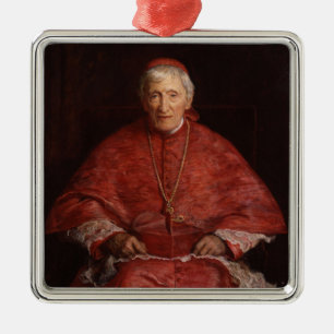 Ornement Carré Argenté Le cardinal John Henry Newman