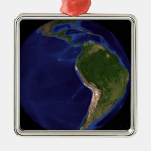 Ornement Carré Argenté Le marbre bleu Nouvelle génération Terre 8