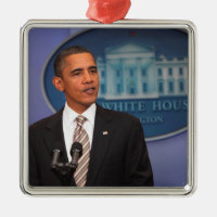 Le président Barack Obama fait une annonce