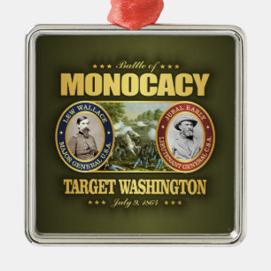 Ornement Carré Argenté Monocacité (FH2)