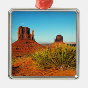 Ornement Carré Argenté Monument Valley, Arizona