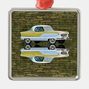 Ornement Carré Argenté Nash Metropolitan