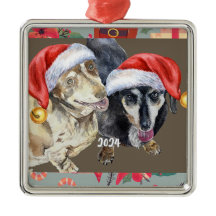 Noël Dachsund 2024