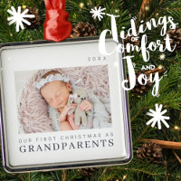 Notre premier Noël en grands-parents Moderne Chic