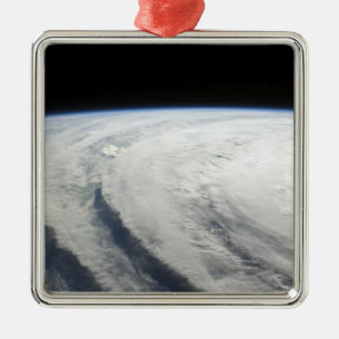 Ornement Carré Argenté Ouragan Ike 7