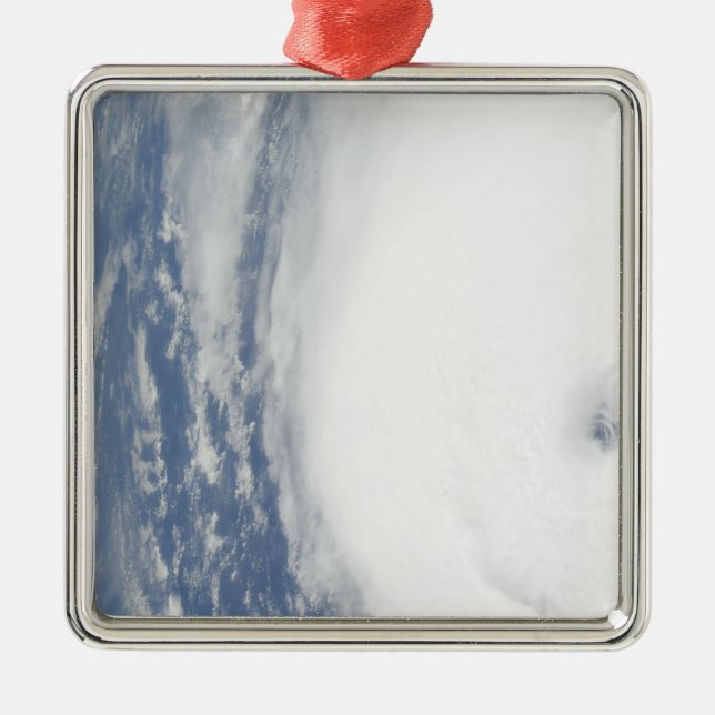 Ornement Carré Argenté Ouragan Ike 9 (Devant)