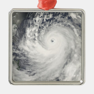 Ornement Carré Argenté Ouragan superbe Homme-YI