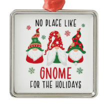 Pas D'Endroit Comme Gnome Pour Les Fêtes Noël