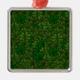 Ornement Carré Argenté Pattern St Patrick