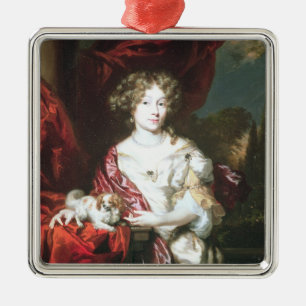 Ornement Carré Argenté Portrait de Madame, 1677