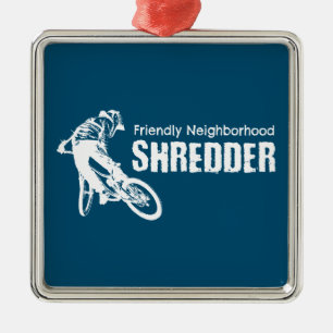 Ornement Carré Argenté Quartier convivial Shredder Mountain VTT