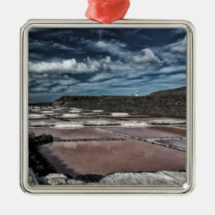 Ornement Carré Argenté Salines
