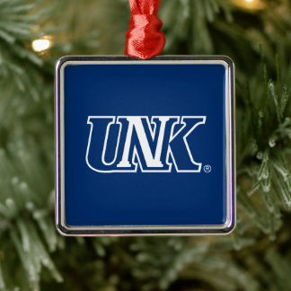 Ornement Carré Argenté SOURIR | Université du Nebraska à Kearney