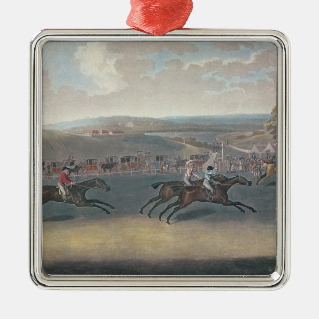 Ornement Carré Argenté Sweepstake de Derby, 1791/2 (Devant)